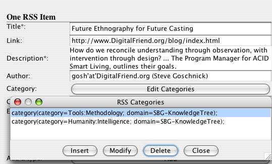 Open rss file menu.
